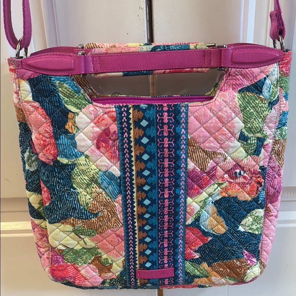 Vera Bradley Signature Cotton Change It Up Crossbody Purse